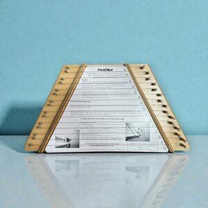 First Act Wood LAP HARP Zither with 10 Song Sheets